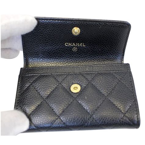 chanel credit card holder|chanel card holder with flap.